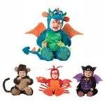 萬聖節服裝寶寶恐龍造型嬰兒哈衣動物連體衣圣誕節表演COSPLAY