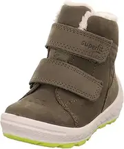 [Superfit] Boys' Groovy 2.0 Warm Lined Gore-Tex Snow Boots, Green 7000, 27 EU Weit