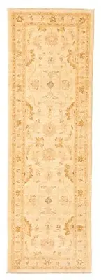 Vintage Hand-knotted Runner Rug 2'8" x 8'6" Traditional Wool Carpet