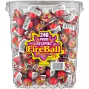 Atomic Fireballs Candy, 4.05 Pound Bulk Bag