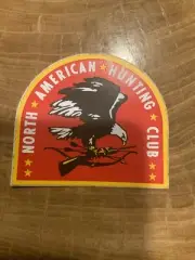 North American Hunting Club Large 1/2 Church Window Shaped Decal #50