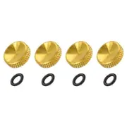 Camera Shutter Button, 4Pcs 12mm Concave Surface Shutter Release Button Gold