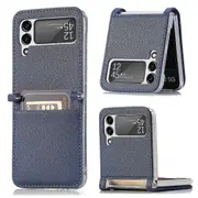 Suitable For Samsung Galaxy Z Flip 3 5g Phone Case/frosted Phone Case-blue