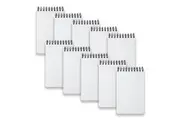 10pc Spirax P563B PP Reporters Writing Notebook Note Pad Stationery 300Pgs Black