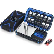 Fuzion TU-X Digital Pocket Scale, 200g/0.01g Gram Scale with 6 Units for Persona
