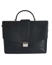 The Bridge Handbag 4634017T Laptop Bag Leather Black Man