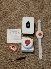 Daytech Wireless Caregiver Pager System Call Button Nurse Alert for Elderly Aler
