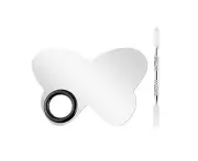 YRKREUVBIE-Stainless Steel Cosmetic Makeup Palette Spatula Tool for Nail Art Eye Shadow Eyelash Makeup Professional Pigment Blending-shape1