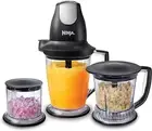 Versatile 450W Blender & Food Processor with 48oz Pitcher - Black