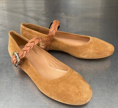 Alexandra suede flats from Sundance. sz 37 (6.5-7) and 39 (8-8.5). New!!!