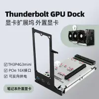 在飛比找蝦皮購物優惠-♣Thunderbolt GPU Dock雷電3/4顯卡擴展