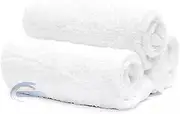 GABA Luxury Hand Towels, Ultra Soft and Highly Absorbent Towels, Pure Cotton Wash Cloth Multi-Purpose, Machine Washable Towel Fast Drying, Size 40 X 70 CM (12-Pack)