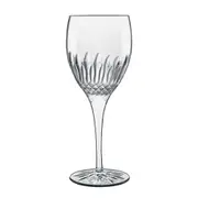 4pc Luigi Bormioli Diamante Riesling 380ml White Wine Glasses Set Drink Cup