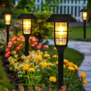 Solar Garden Lights Outdoor,8 Pack Bright Solar Lights Outdoor Waterproof, So...