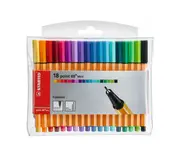 Stabilo 88 Point Fineliner Pen Mini [Wallet 18]