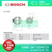 Fits Peugeot 306 Boxer 405 Citroen Relay ZX Fiat Ulysse Bosch Alternator