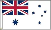 90x60cm Australian White Ensign Flag RAN Navy Australia Flag Polyester Light Both Sides Outdoor Flag