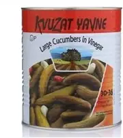 Kvuzat Yavne Cucumbers in Vinegar (30-36), 3 kg