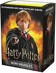Arcane Tinmen WizardingWorld Ron Weasley Matte Art Dragon Shield Sleeves 100 Piece