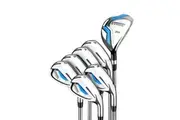Forgan of St Andrews F200 Stainless Steel Iron Set with Hybrid, Mens Right Hand, Steel Shafts