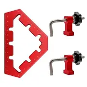Clamping Squares For Woodworking 45/90 Degree Clamp Triangle Right Angle Clam...