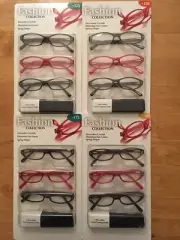 Reading glasses 3 Pack 1.25 1.50 1.75 2.00 2.50 3.00