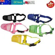 Adjustable Pet Dog Mask Anti Bark Stop Biting Chewing Mesh Mouth Muzzle Grooming