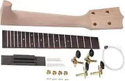 Build Your Own Guitar Kit | Ukuleles Guitar Build Kit With Assembly Manual - Wood Ukulele Neck Installation Tools To Build Your Own Ukulele