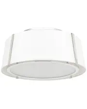 Crystorama Fulton 3-Light Polished Nickel Ceiling Mount