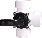 ATIE Pool Spa 3 Way 1.5" Diverter Valve (Slip) 4715 Replacement Replace Zodiac Jandy 1.5" 3 Port Valve 4715, Ideal For Above Ground Pool Inlet Valve