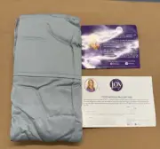 Joy Mangano Comfort & Joy Pillowcases Set of 2 Standard Size GRAY GREY NEW