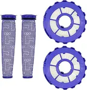 Lemige 2 Pack Post-Motor Filters & 2 Pack Pre-Motor Filters Replacement Parts for Dyson DC40, Light/Slim Ball Animal, Multi Floor, Origin and Total Clean Vacuums, Compare to Part 923587-02 & 922676-01