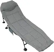 Cotton Foldable Camping Bed with Mattress Height Adjustable Foldable Bed Comfortable Camp Beds for Outdoor Office