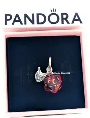 New 100% Authentic PANDORA Stranger Things Hellfire Club Dice Charm 793564C01