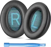 Premium Ear Pads Compatible with Bose QuietComfort 25 (QC25) Headphones (QC25, Black). Premium Protein Leather | Soft high-Density Foam | Easy Installation