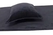 Parker Ink Blue / Black Square Cushion