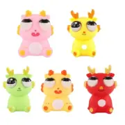 Anxiety Fidgets TPR Toy Eye-Popping Decompressing Dragon Toy Adult Squeeze Toy