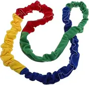 Sport Hoop Movement Stretchy Band Elastic Tension Rope for Sensory Stretch Bands for Development Elasticity Props Hose Outdoor Activity Band Flannel