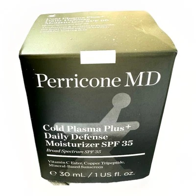 Perricone MD Cold Plasma Plus+ Daily Defense Moisturizer SPF 35- 1 oz Ex 02/26