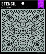 Hero Arts Ornate Flourish Stencil
