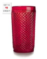 Vista Alegre Bicos Set of 4 Red Highball with $9 Credit