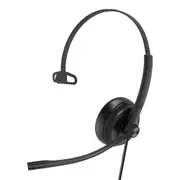 Yealink UH34 Mono USB Wired On-Ear Headset - Teams Certified 1-Mic Noise Cancellation / In-Line Controls [1308014]