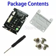 Mini PCI-E M.2 NGFF & mSATA SSD To SATA 3.0 III Adapter 2 in 1