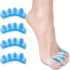 Toe Separators, T Tersely 2 Pairs Soft Gel Toe Spacers to Correct Bunions and...