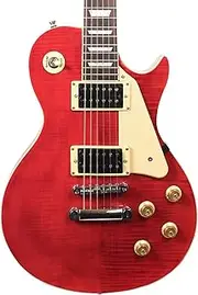 [Sawtooth] Heritage Series Flame Maple Top Electric Guitar, Cherry Flame