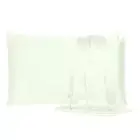 Ivory Dreamy Set Of 2 Silky Satin Standard Pillowcases