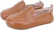 [SKEANIE] Oliver First Walker Loafers – Tan | Soft Leather Baby & Toddler Shoes | Pre Walker, Podiatrist Approved, Flexible Sole, Australian Designed