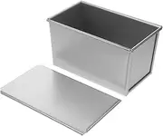 JOINPAYA Non Stick Bread Loaf Pan with Lid Portable Reusable Bakeware for Homemade Bread for Even Baking Easy Use Kitchen Essential for Travel
