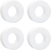 [FBULWSEC] 6101611-R4 Climbing Rings for Maytronics Dolphin Parts - Enhanced Wall Climbing - White Plastic Robotic Pool Cleaner Accessory
