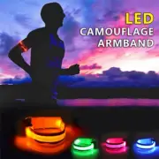 LED Light Belt Strap Arm Band Belt Flashing Night Outdoor Running Sport Safety